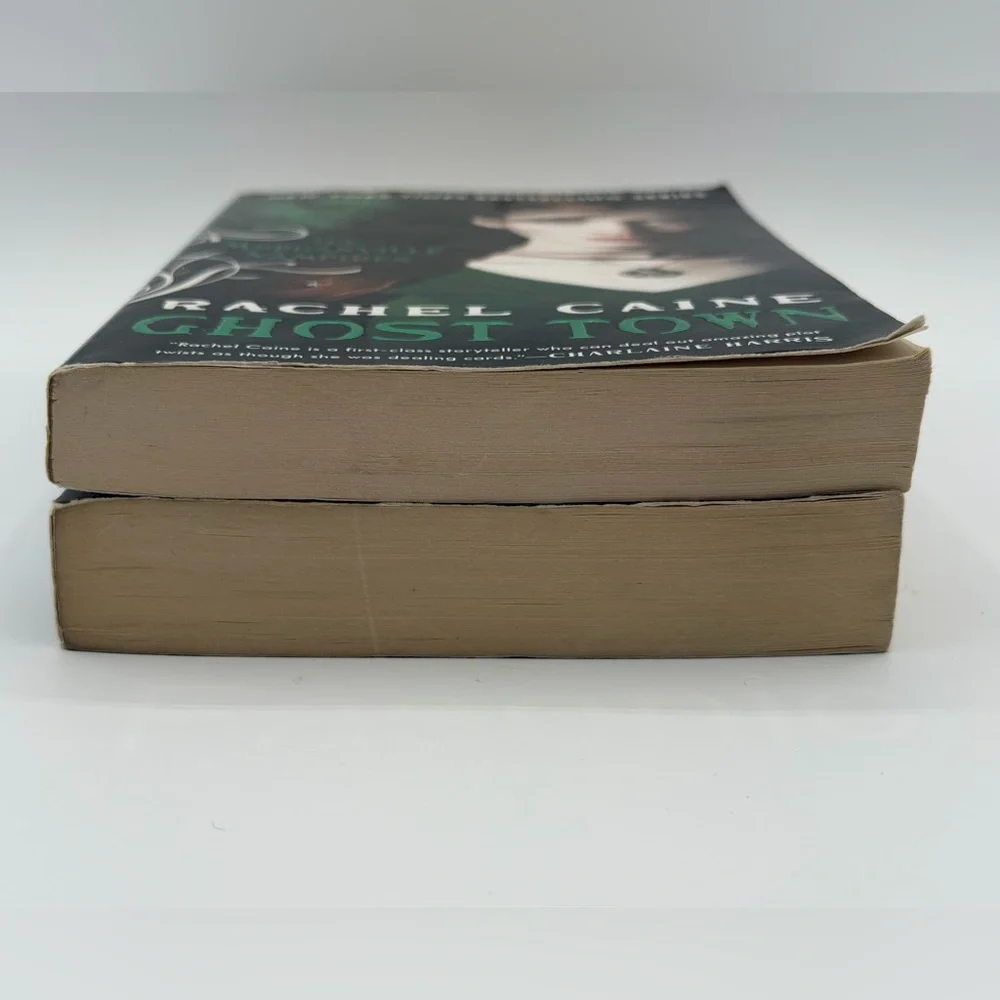 Lot Of 2 Rachel Caine Morganville Vampires Series Paperback Books - Ghost Town